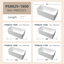 Pensen 71'' Freestanding Tub Solid Surface Freestanding Soaking Bathtub