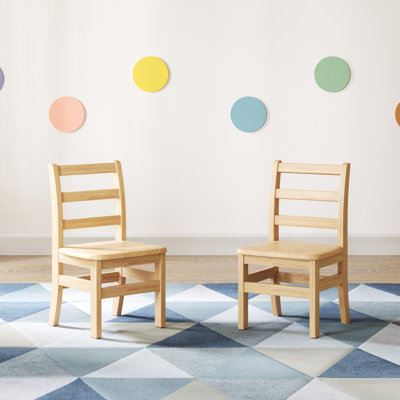 Chaises à dossier en bois franc Little Innovator, 12 po
