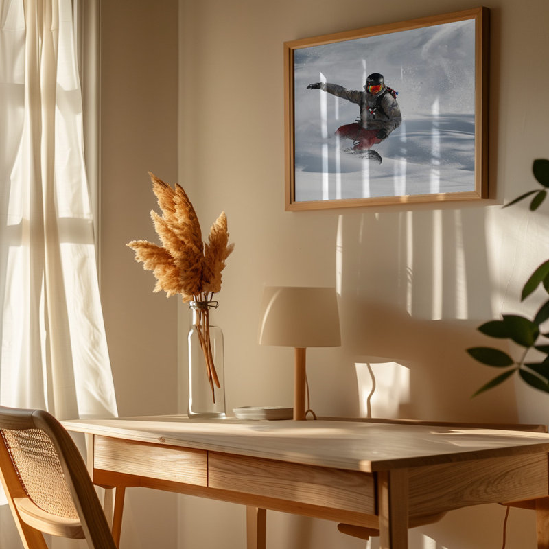 Frozen Moment by Jakob Sanne - Wrapped Canvas Print, 50.8cm H x 50.8cm W