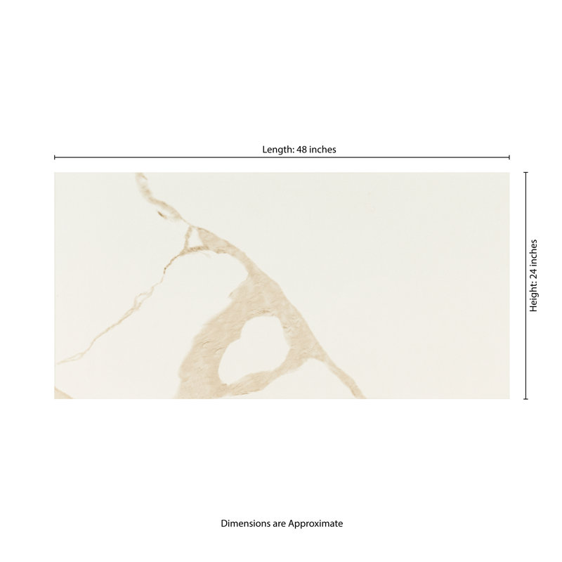 Carreau de mur et de plancher en porcelaine mate 24 po x 48 po Ardena, Vena