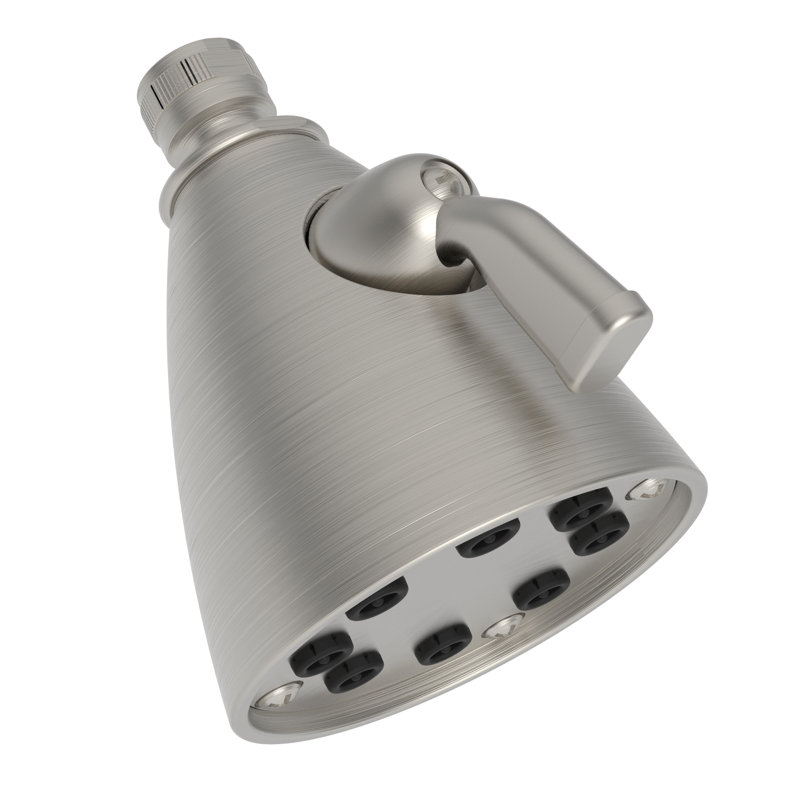Single Function Shower Head, Satin Nickel