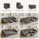 Kandle Upholstered Velvet Modular Sectional