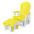 Jaune citron / blanc