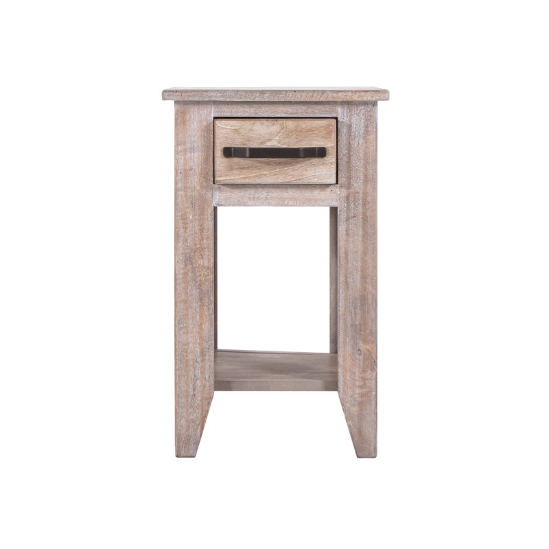 1 tiroir, 1 tablette, table de chevet