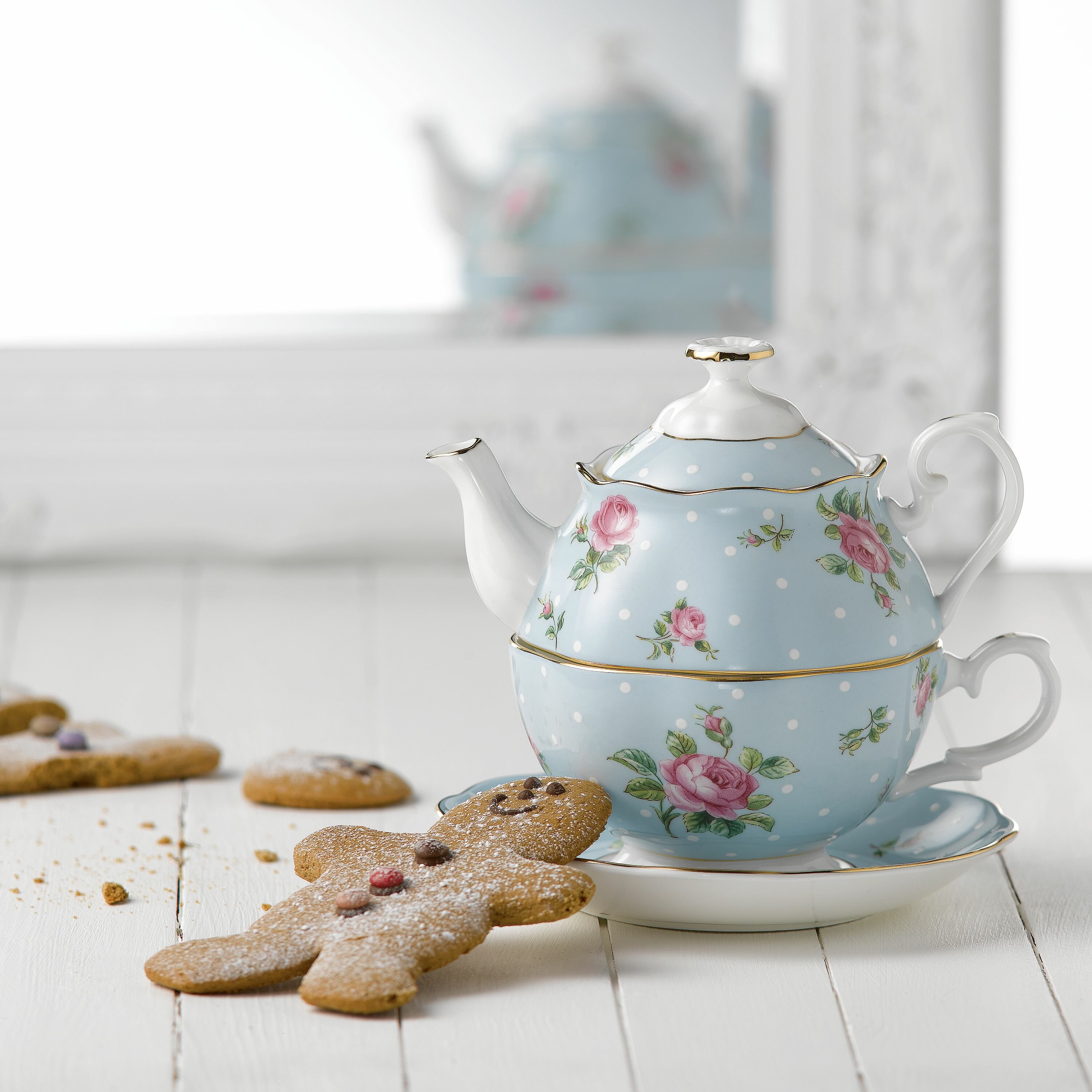 Royal Albert Polka Bone China Tea For One Set & Reviews | Wayfair