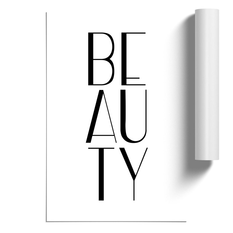 Beauty - Frameless Print, 84cm H x 59cm W x 0.1cm D