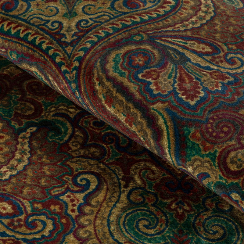 Carswell Velvet, Topaz/Ruby