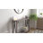 Tennley 2-Tier Console Table with Metal Side Braces and Corner Caps-1281544026