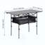 Table de camping pliante en aluminium