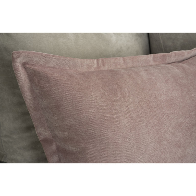 Ensemble d'édredon en velours Mixology, Grand lit, Rose français