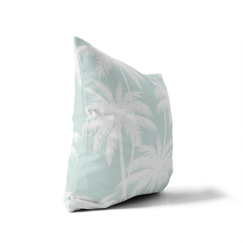 Palm Outdoor Pillow, 16"H x 16"W