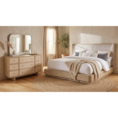 Ensemble de chambre à coucher 3 pièces Malani