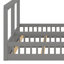 Lit plateforme House, deux lits partagés-300761355