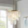 Everly Quinn Leo Seashell-Inspired Layered Chandelier