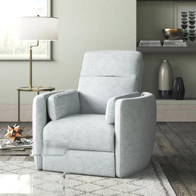 Jelissa 40" Wide Swivel Glider Power Recliner