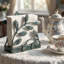 Green iron Leaves Design Stable Napkin Holder