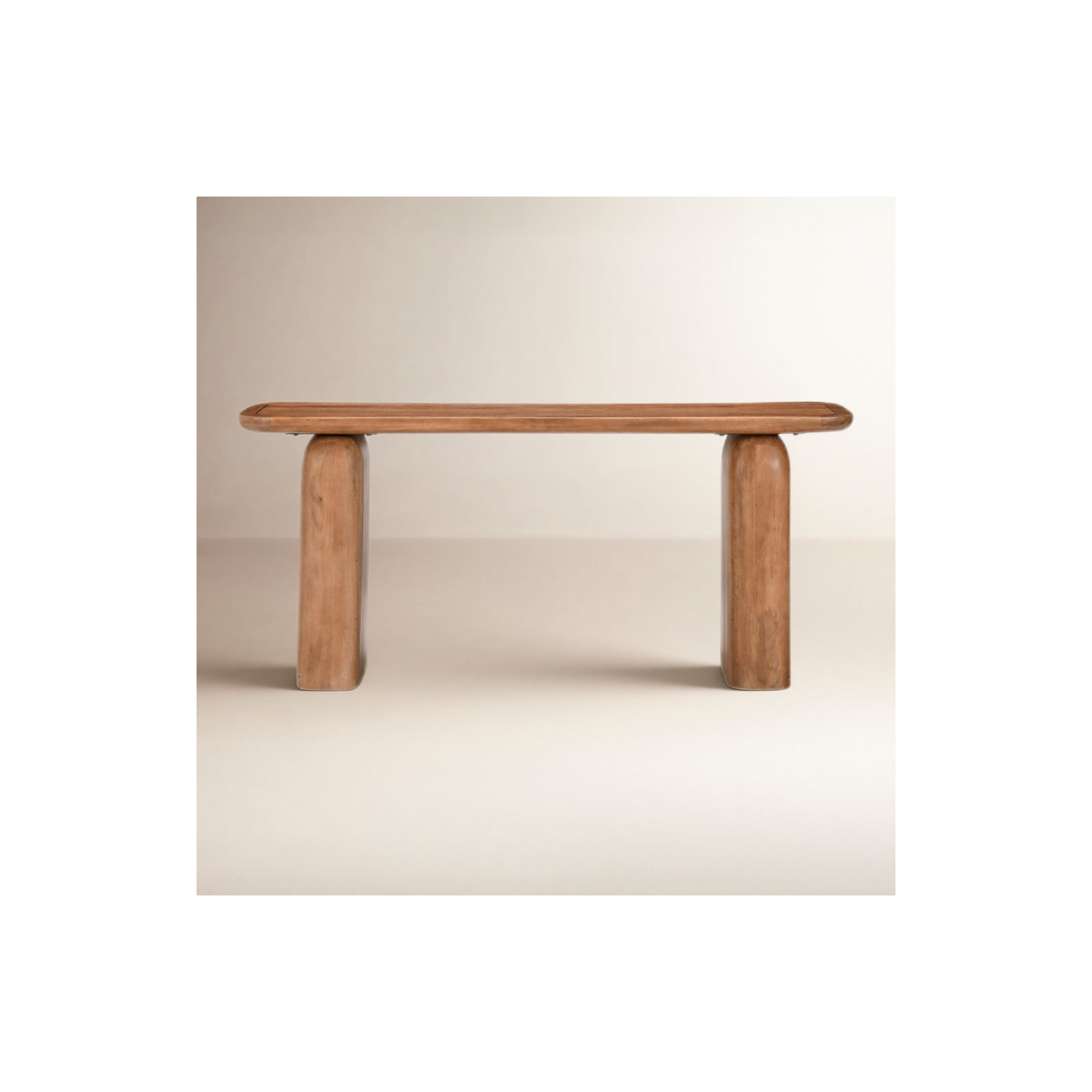 Bergholt 68'' Solid Wood Console Table, Brown