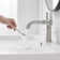 Single-Hole 2-handle Bathroom Faucet with Drain Assembly