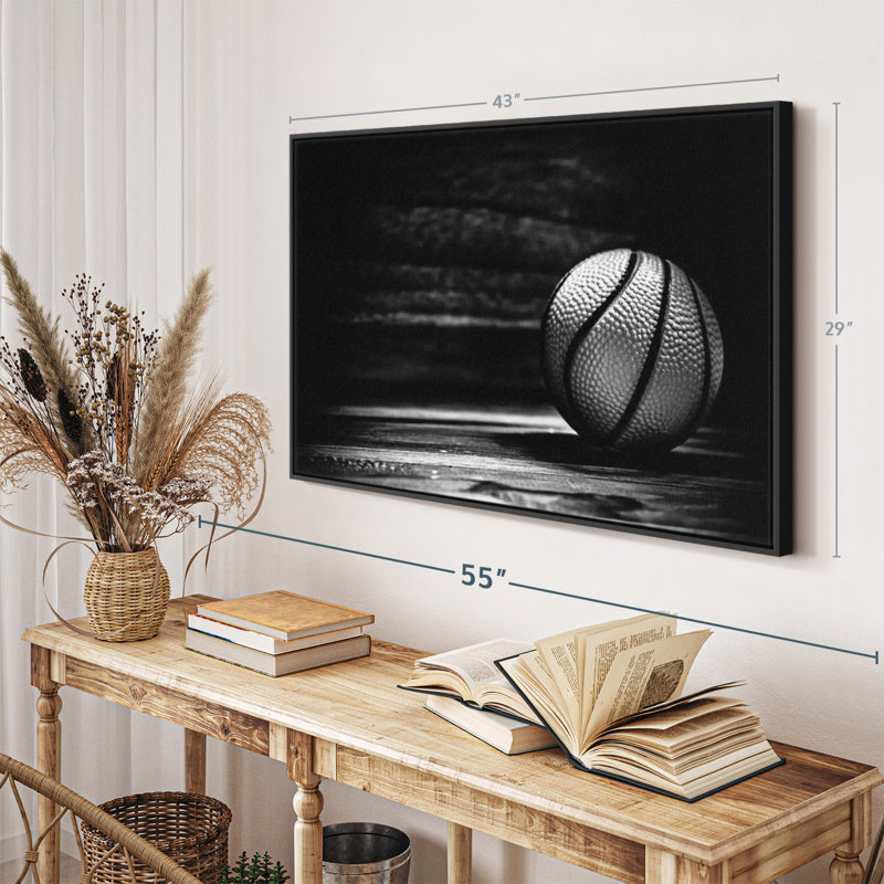 Impression sur toile Basketball, H 43 po x l 29 po