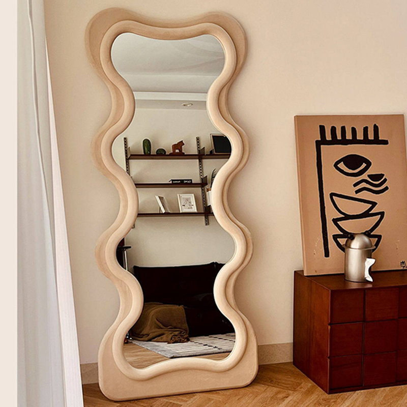 Free Form Manufactured Wood Full Length Mirrors