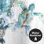 Rideau de douche Thirza Coastal 71x74 avec crochets inclus-434293375