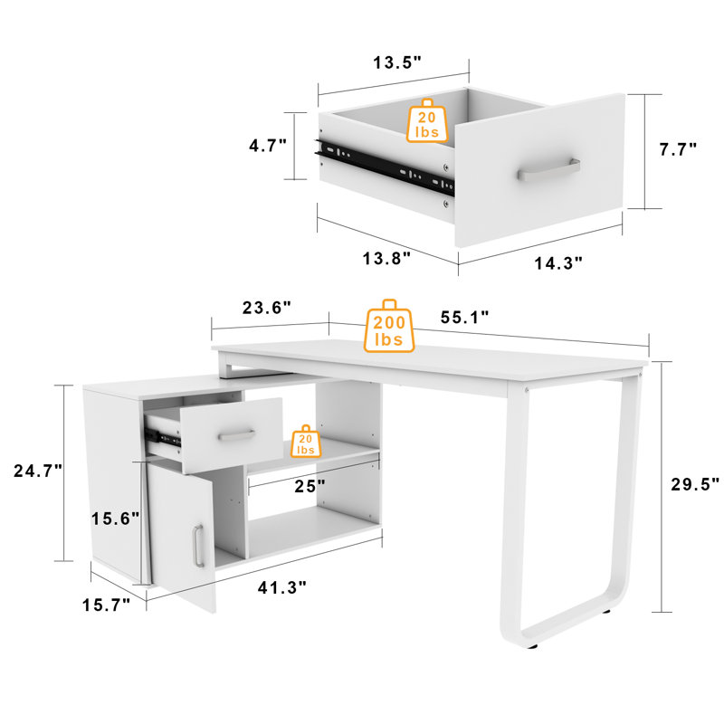 Bureau en L