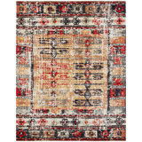 Davison Southwestern Area Rug in Gold