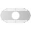 Médaillon de plafond 18 po x l 18 po x H 9 po x P 4 3/4 po x P 1/2 po Chrysler-40714707-40712886