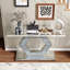 Console en verre à miroir 55 po