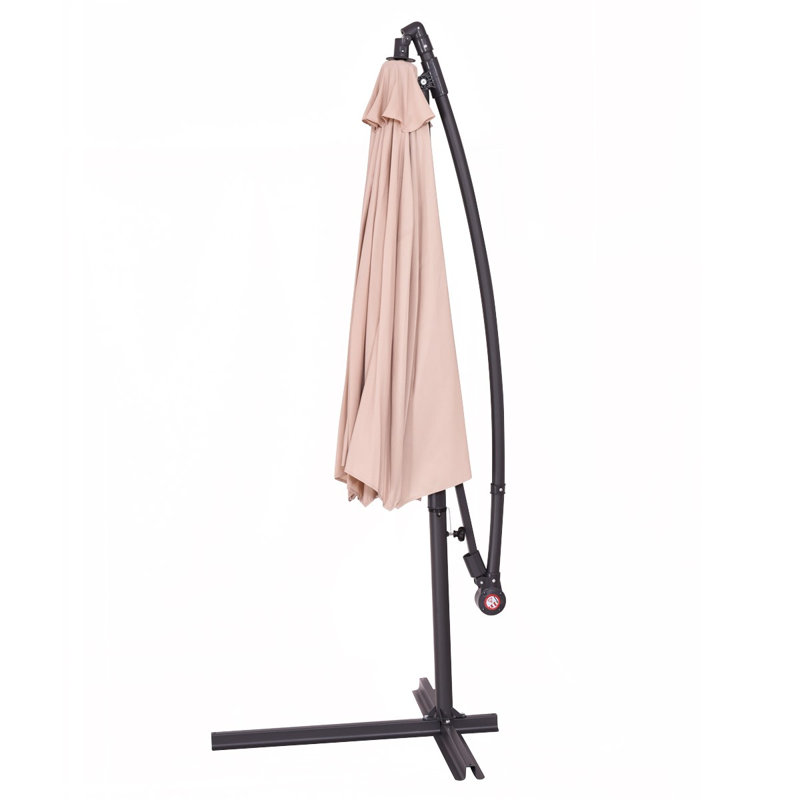 Denny 270cm Cantilever Parasol, Beige