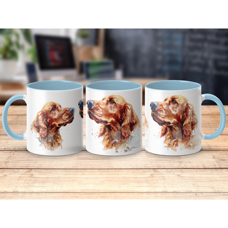Mug, 3, Light Blue