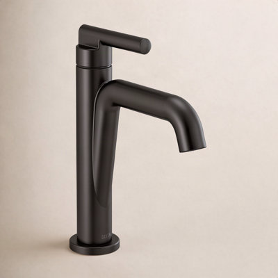 Nicoli Single-Hole Bathroom Faucet with Drain