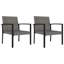 Alaxandria 2 - Person Patio Dining Set with Square Table-1132517528