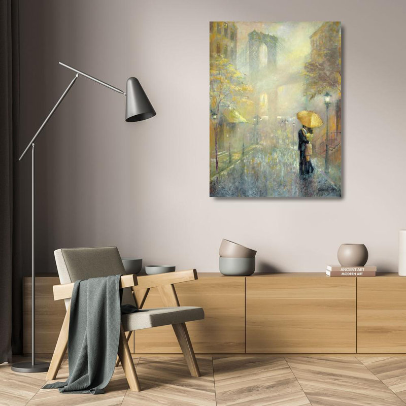 Art sur toile tendue par Red Barrel Studio® Manning, Ruane Gallery, City Romance II