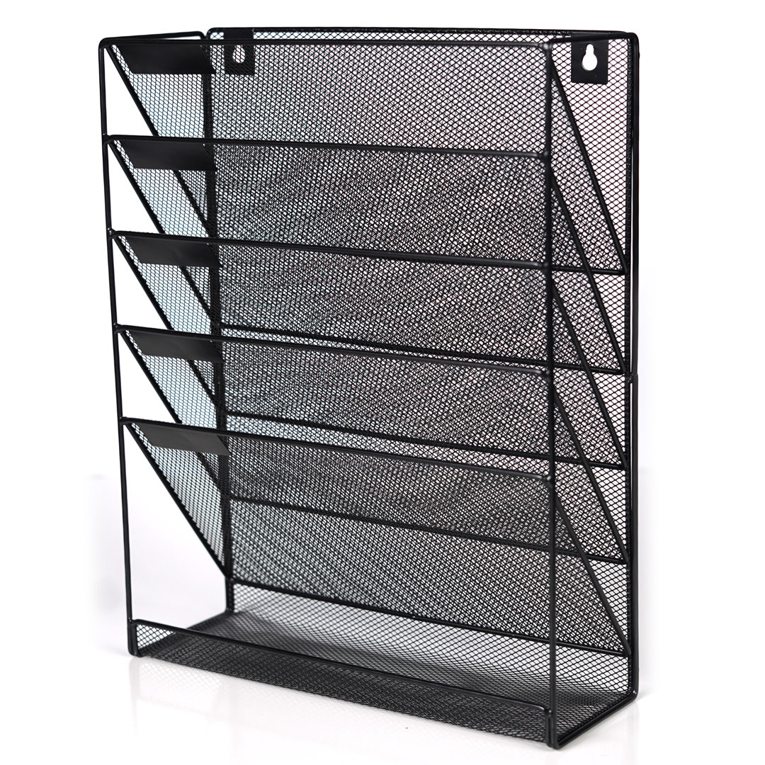 Wall Magazine File Rack Holder Organiser