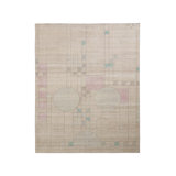 Distressed Homage Wool Geometric Area Rug
