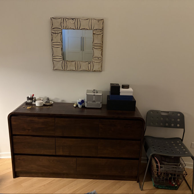 Ebern Designs Maud Modern 8 Drawers Dresser for Bedroom, 55" Wide Dressers  & Chest of Drawers w/Curved Profile Design & Reviews | Wayfair