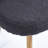 Defreitas Dining Chair with Iron Legs and Cushions-1591200644