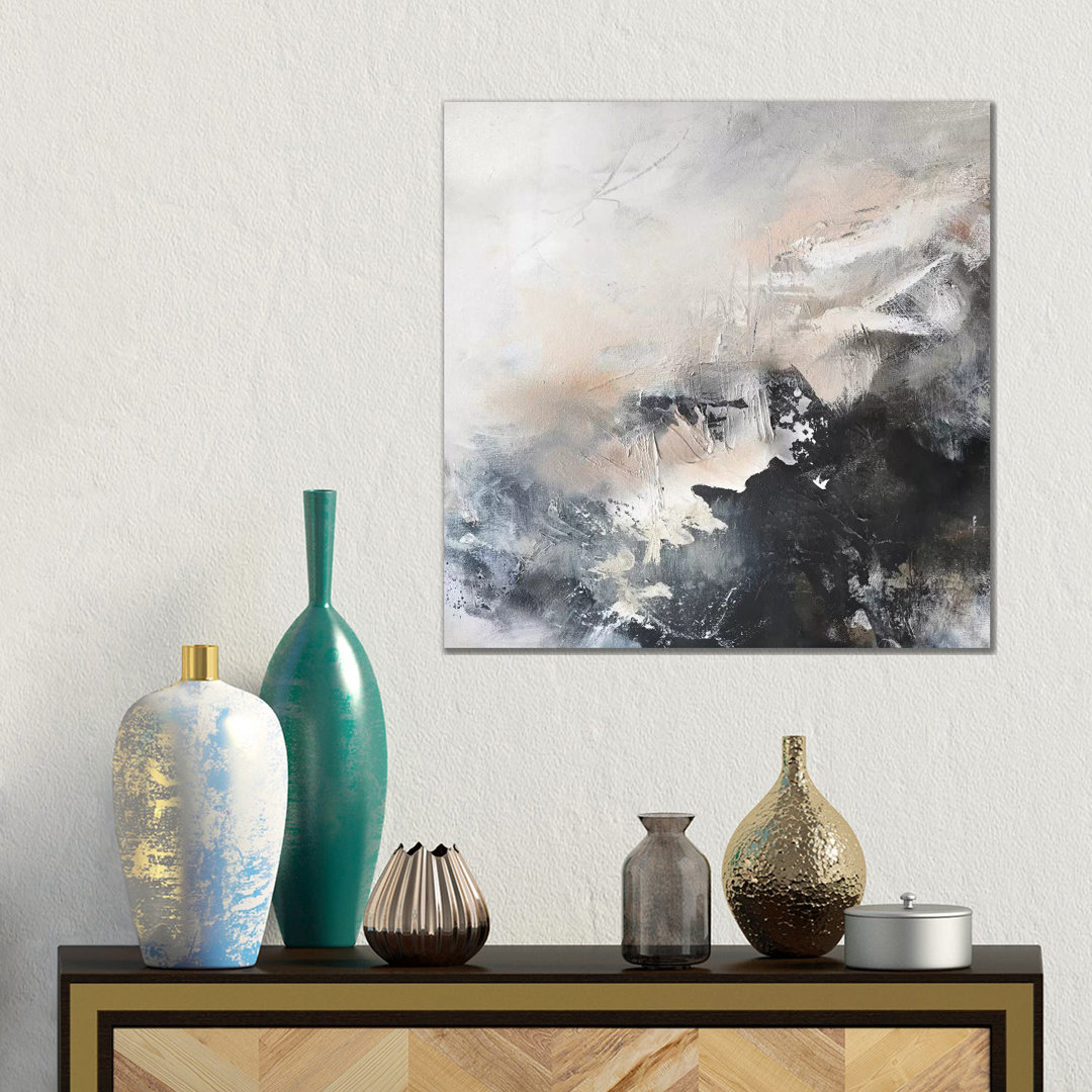 Krater II von Sana Jamlaney - Galerieverpackte Leinwand Giclée auf Leinwand ohne Rahmen