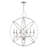 Lesperance 6-Light Steel Globe Chandelier -1470510447