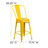 Britian All-Weather Commercial Counter Stool with Removable Back & Poly Resin Seat-14696902-14696911