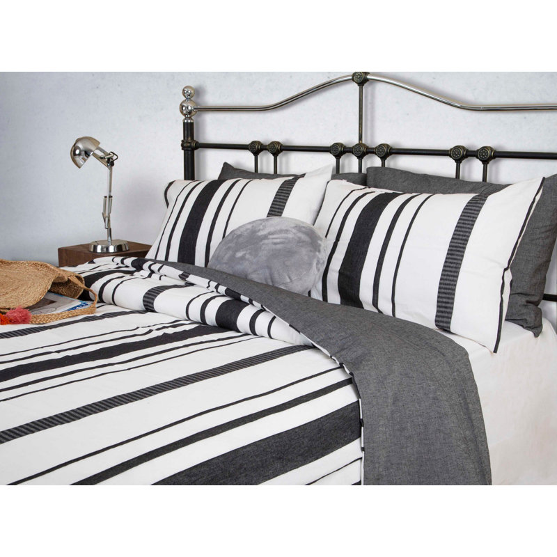 Ensemble de housse de couette 100% coton 4 pièces Cyerah