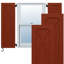 Volets de style moderne EnduraCore Composite Rosa-95710201-95710200-95710206