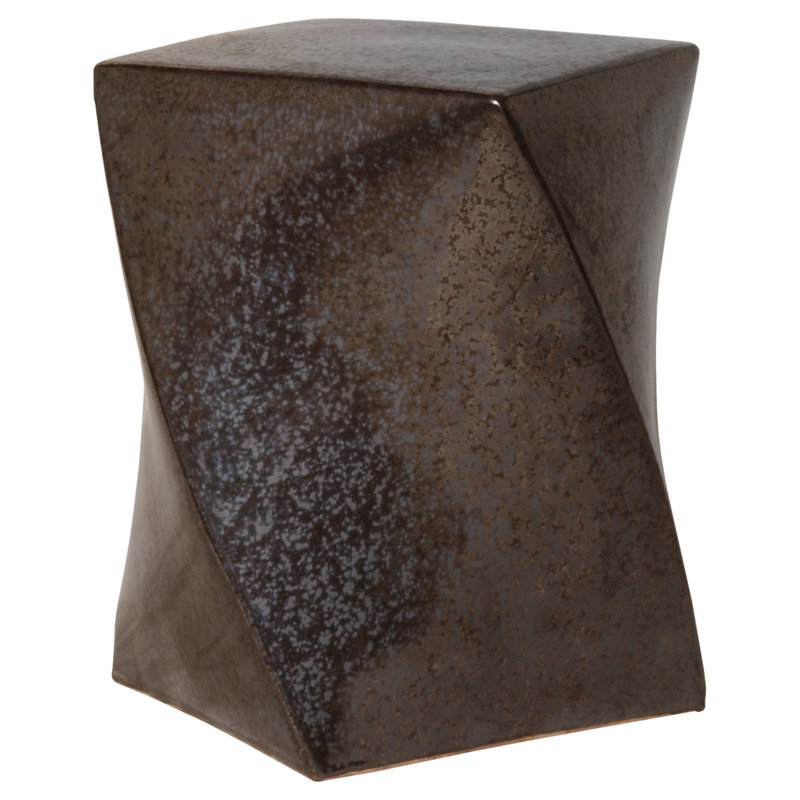 Tabouret de jardin torsion Hornick, Métal industriel