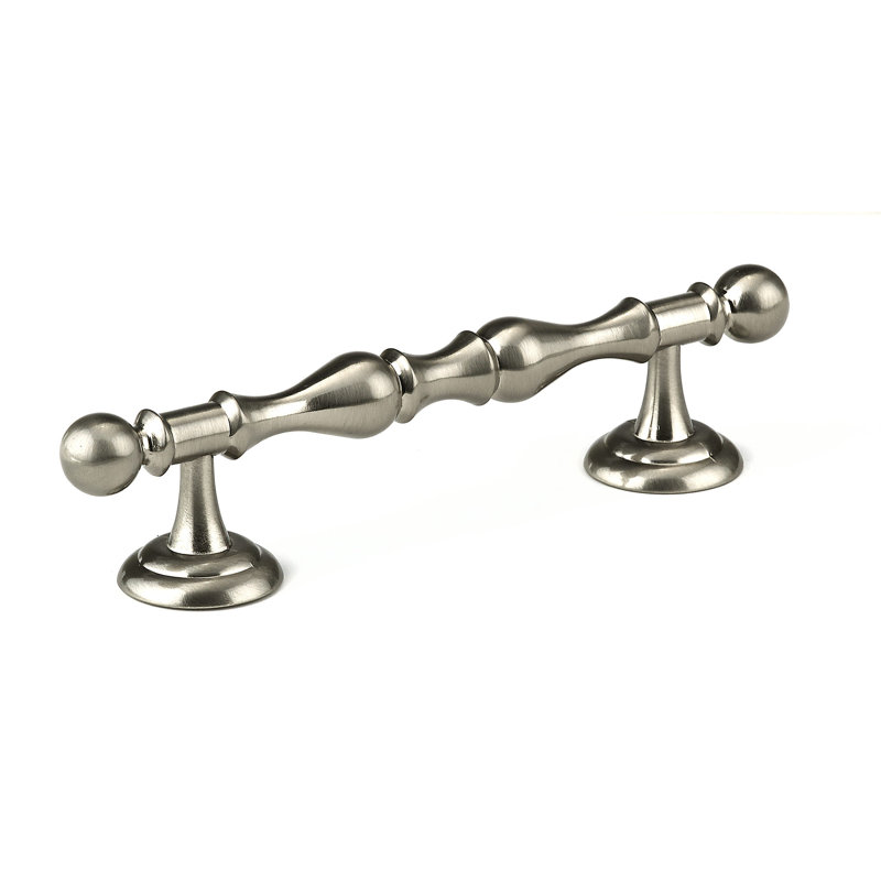 Poignée barre / poignée 4 po Expression, Nickel brossé