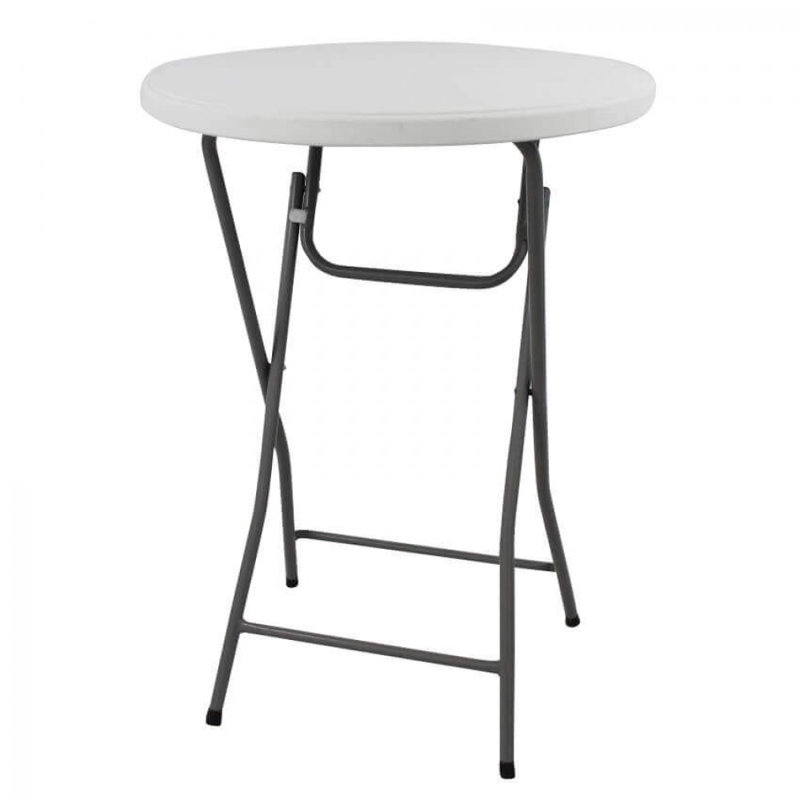Anglo Circular Folding Table, 110cm H x 60cm L x 60cm D