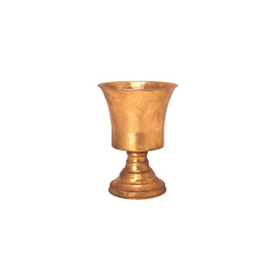 Metal Planter Gold