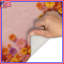 Tapis de bain orange et rose-129136214