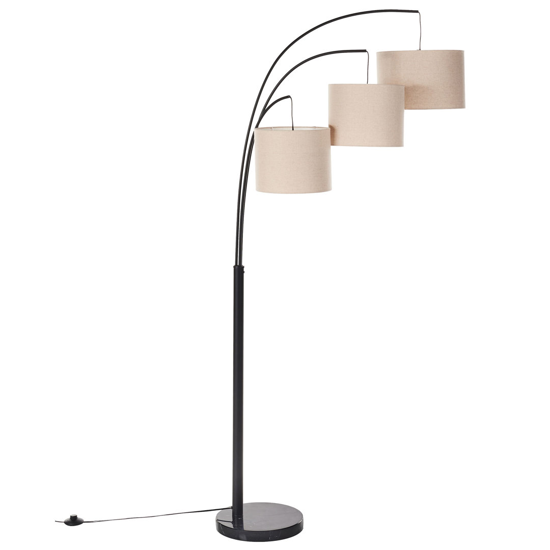 Catello 178cm Powder Coated Arched Floor Lamp