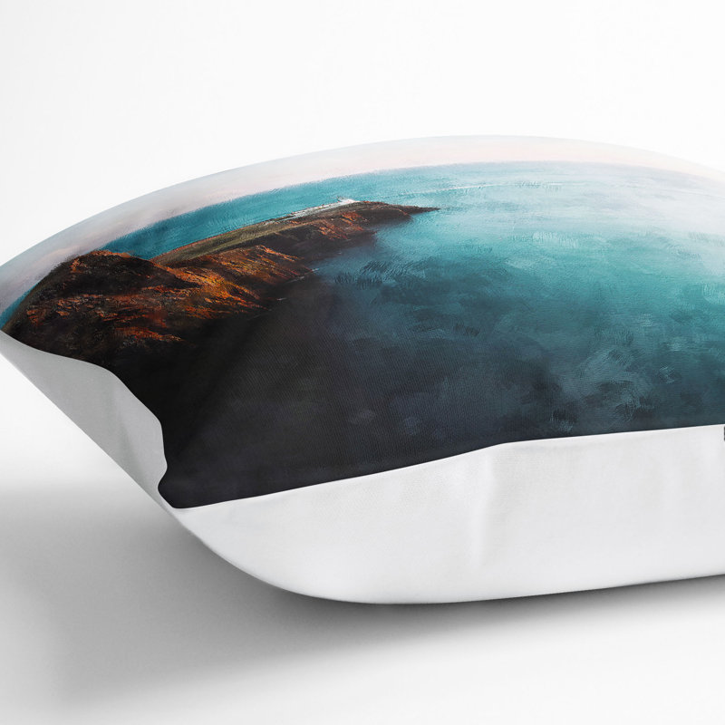 Square Cushion, 55cm H x 55cm W x 20cm D, White